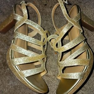 Naturalizer Cameron Sexy Slingback Shimmery Sandals